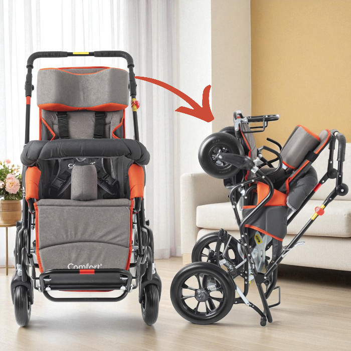 Comfort Plus Size 4 Engelli Çocuk Puseti Katlama
