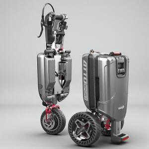 Atto Sport 3 Tekerli Katlanabilir Engelli Scooter - 3