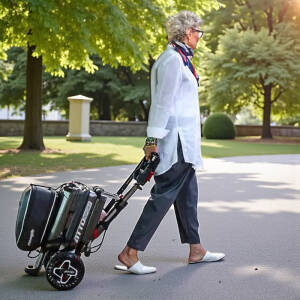 Atto Sport 3 Tekerli Katlanabilir Engelli Scooter - 6