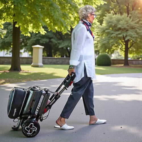 Atto Sport 3 Tekerli Katlanabilir Engelli Scooter - 6