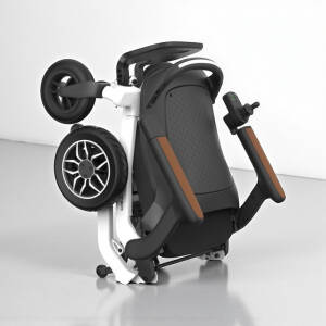 E40S-10 Robooter Akülü Tekerlekli Sandalye - (1)