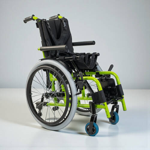 G333 Alüminyum Pediatrik Tekerlekli Sandalye - 2