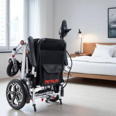 Poylin P199 Hafif Akülü Tekerlekli Sandalye - 2