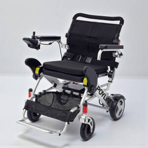 Poylin P207 Hafif Katlanabilir Akülü Tekerlekli Sandalye - 