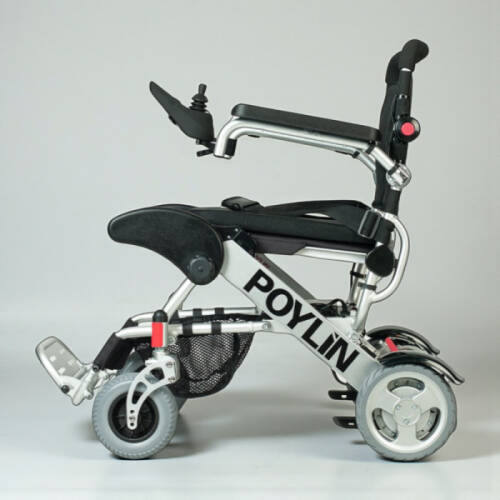 Poylin P207 Hafif Katlanabilir Akülü Tekerlekli Sandalye - 3