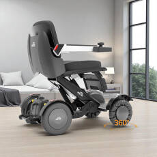 Poylin P212 XSTO M4U Hafif Akülü Tekerlekli Sandalye - 7
