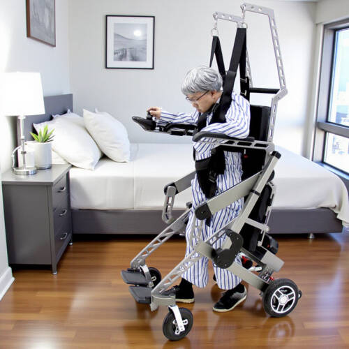 S770 Standie Yürüyüş Destekleyici Akülü Tekerlekli Sandalye - 1